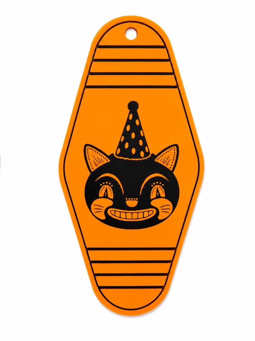 2/$25 Johanna Parker inspired Vintage Party Cat Motel Keychain 3D Printed